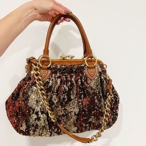 Marc Jacobs Rocker Sequin Bag with Shoulder Strap